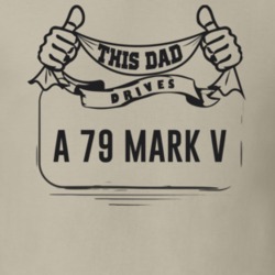 This Dad Drives A 79 Mark V Father's Day T Shirt