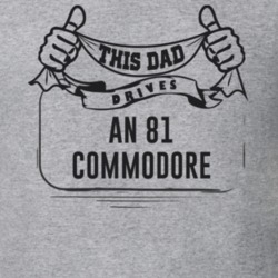This Dad Drives An 81 Commodore Father's Day T Shirt