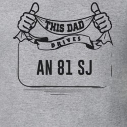 This Dad Drives An 81 Sj Father's Day T Shirt