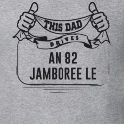 This Dad Drives An 82 Jamboree Le Father's Day T Shirt