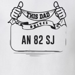 This Dad Drives An 82 Sj Father's Day T Shirt