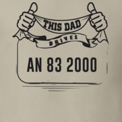 This Dad Drives An 83 2000 Father's Day T Shirt