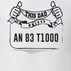 This Dad Drives An 83 T1000 Father's Day T Shirt