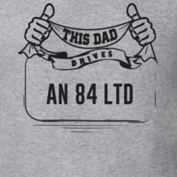 This Dad Drives An 84 Ltd Father's Day T Shirt