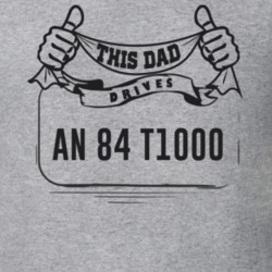 This Dad Drives An 84 T1000 Father's Day T Shirt