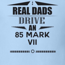 Real Dads Drive An 85 Mark Vii Father's Day T Shirt
