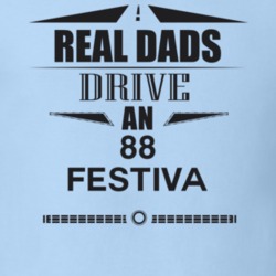 Real Dads Drive An 88 Festiva Father's Day T Shirt