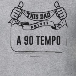 This Dad Drives A 90 Tempo Father's Day T Shirt