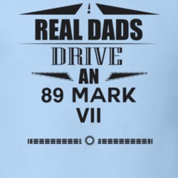 Real Dads Drive An 89 Mark Vii Father's Day T Shirt