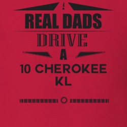 Real Dads Drive A 10 Cherokee Kl Father's Day T Shirt