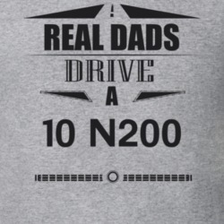 Real Dads Drive A 10 N200 Father's Day T Shirt