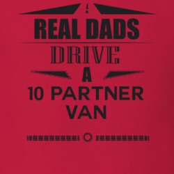 Real Dads Drive A 10 Partner Van Father's Day T Shirt