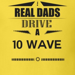 Real Dads Drive A 10 Wave Father's Day T Shirt