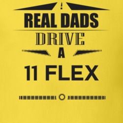 Real Dads Drive A 11 Flex Father's Day T Shirt