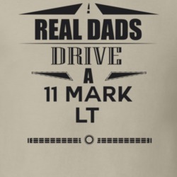 Real Dads Drive A 11 Mark Lt Father's Day T Shirt