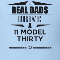 Real Dads Drive A 11 Model Thirty Father's Day T Shirt
