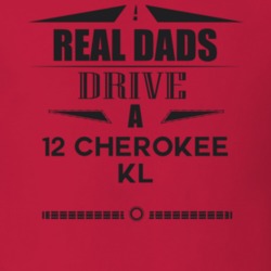 Real Dads Drive A 12 Cherokee Kl Father's Day T Shirt