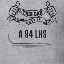 This Dad Drives A 94 Lhs Father's Day T Shirt