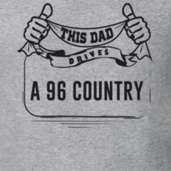 This Dad Drives A 96 Country Father's Day T Shirt