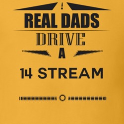 Real Dads Drive A 14 Stream Father's Day T Shirt
