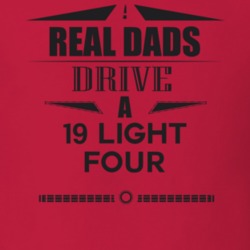 Real Dads Drive A 19 Light Four Father's Day T Shirt