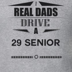 Real Dads Drive A 29 Senior Father's Day T Shirt