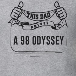 This Dad Drives A 98 Odyssey Father's Day T Shirt