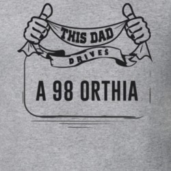 This Dad Drives A 98 Orthia Father's Day T Shirt