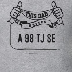 This Dad Drives A 98 Tj Se Father's Day T Shirt