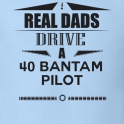 Real Dads Drive A 40 Bantam Pilot Father's Day T Shirt