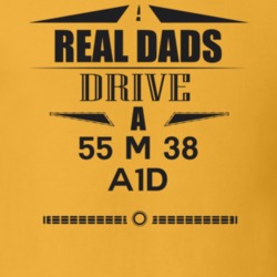 Real Dads Drive A 55 M 38 A1D Father's Day T Shirt