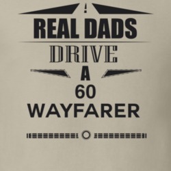 Real Dads Drive A 60 Wayfarer Father's Day T Shirt