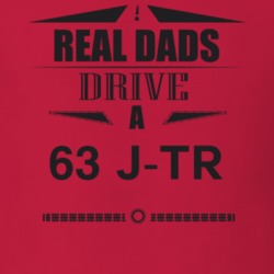 Real Dads Drive A 63 J-Tr Father's Day T Shirt