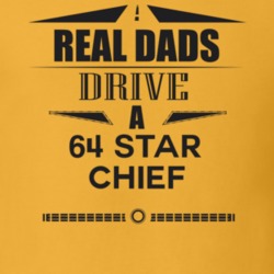 Real Dads Drive A 64 Star Chief Father's Day T Shirt