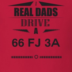 Real Dads Drive A 66 Fj 3A Father's Day T Shirt