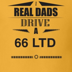 Real Dads Drive A 66 Ltd Father's Day T Shirt