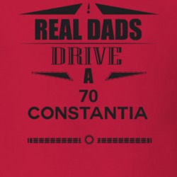 Real Dads Drive A 70 Constantia Father's Day T Shirt