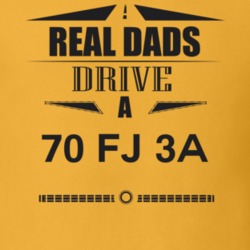 Real Dads Drive A 70 Fj 3A Father's Day T Shirt