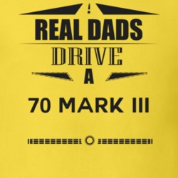 Real Dads Drive A 70 Mark Iii Father's Day T Shirt