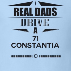 Real Dads Drive A 71 Constantia Father's Day T Shirt