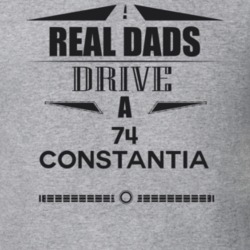 Real Dads Drive A 74 Constantia Father's Day T Shirt