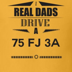 Real Dads Drive A 75 Fj 3A Father's Day T Shirt