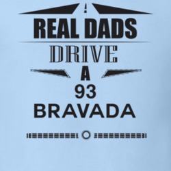 Real Dads Drive A 93 Bravada Father's Day T Shirt