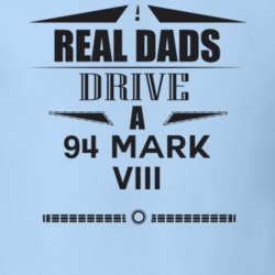 Real Dads Drive A 94 Mark Viii Father's Day T Shirt