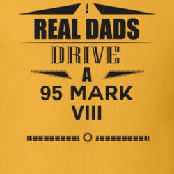 Real Dads Drive A 95 Mark Viii Father's Day T Shirt