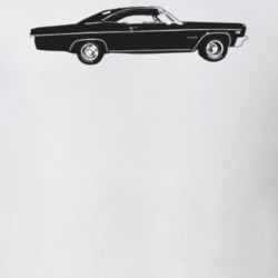 1966 Impala Side View Light Color T Shirt