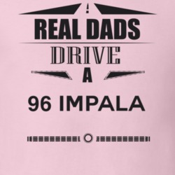 Real Dads Drive A 96 Impala Father's Day T Shirt