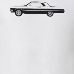 1964 Impala Side View Light Color T Shirt