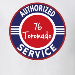 1976 Toronado Authorized Service T Shirt