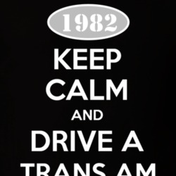 Keep Calm and Drive a 1982 Trans Am Funny Car Lover Shirt